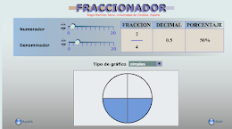 Simulador de fracciones