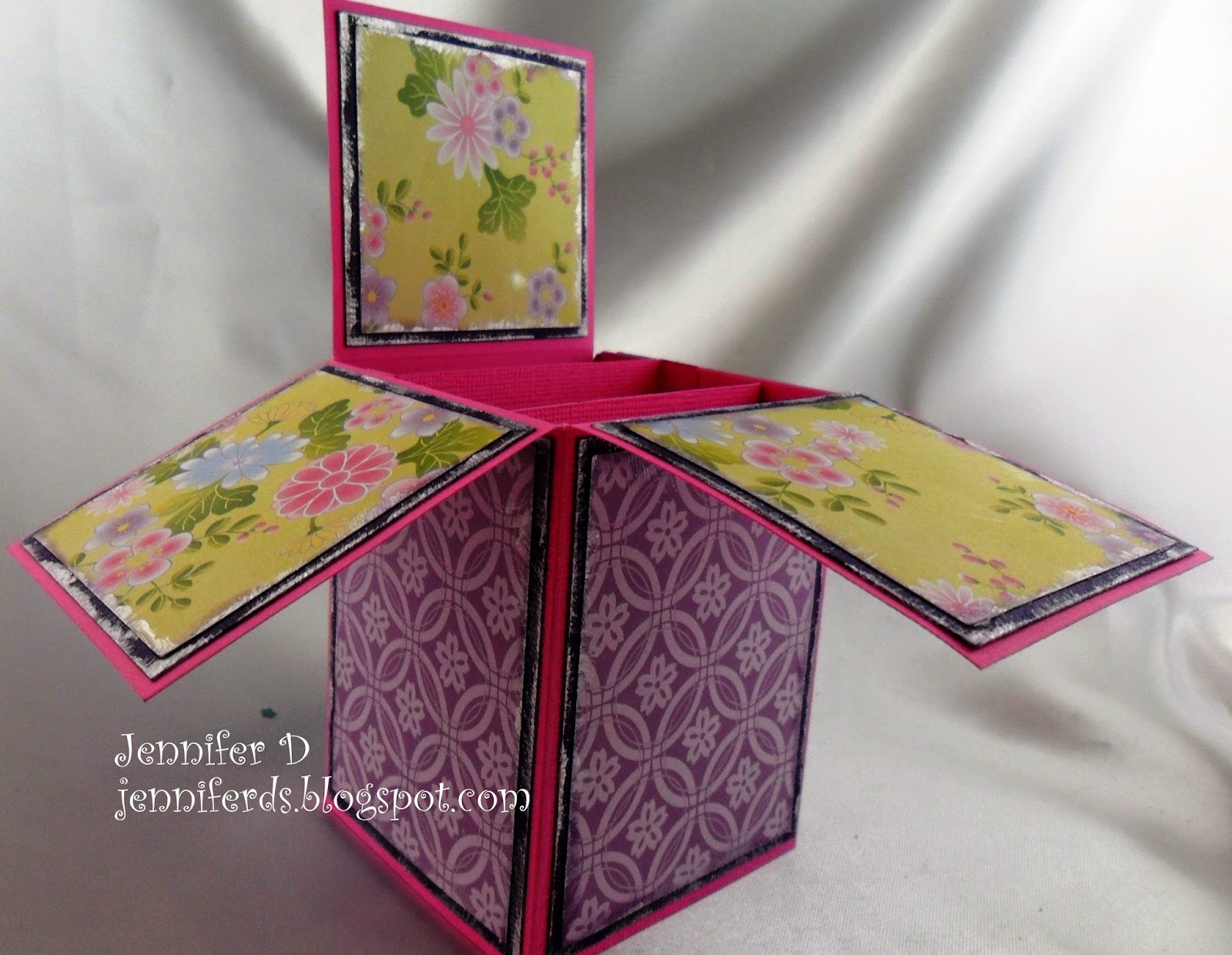 LaLa Land Crafts Inspiration and Tutorial Blog Tutorial Thursday A Box Card