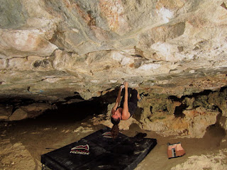 Beth Marek working Hank's Left on the greenbelt, Austin TX Beth Marek working Hank's Left on the greenbelt, Austin TX