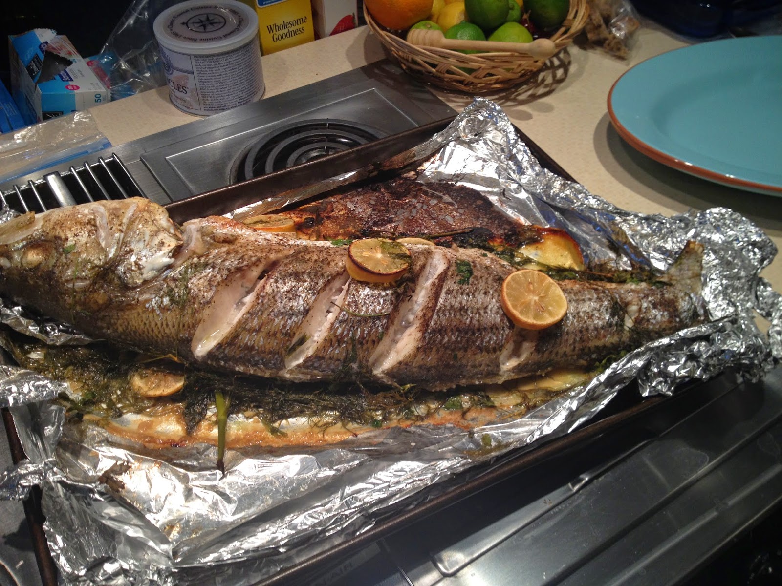 Corcoran Street Kitchen Whole Oven Roasted Rockfish