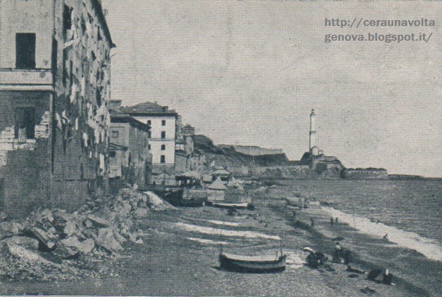 C'ERA UNA VOLTA GENOVA Sampierdarena ed il mare le spiagge