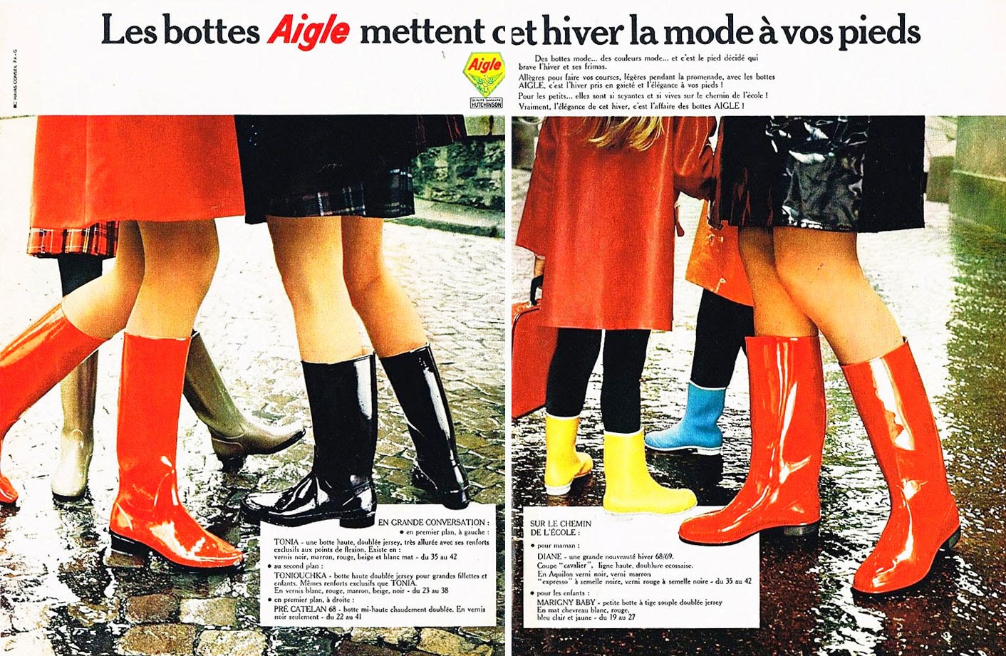 bottes aigle tonia