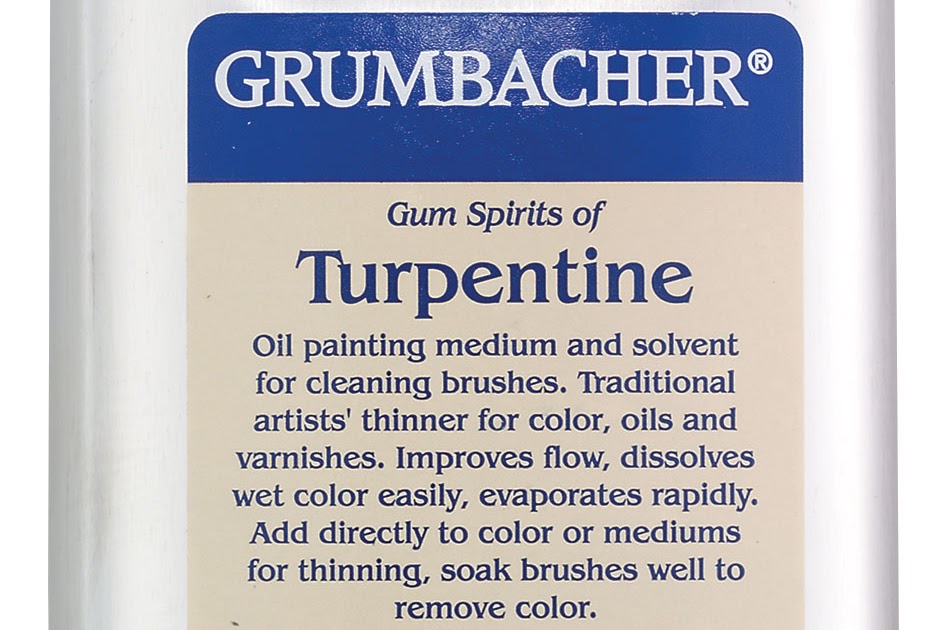 Studio Safety Pt. 2 The Facts About Turpentine Muddy Colors