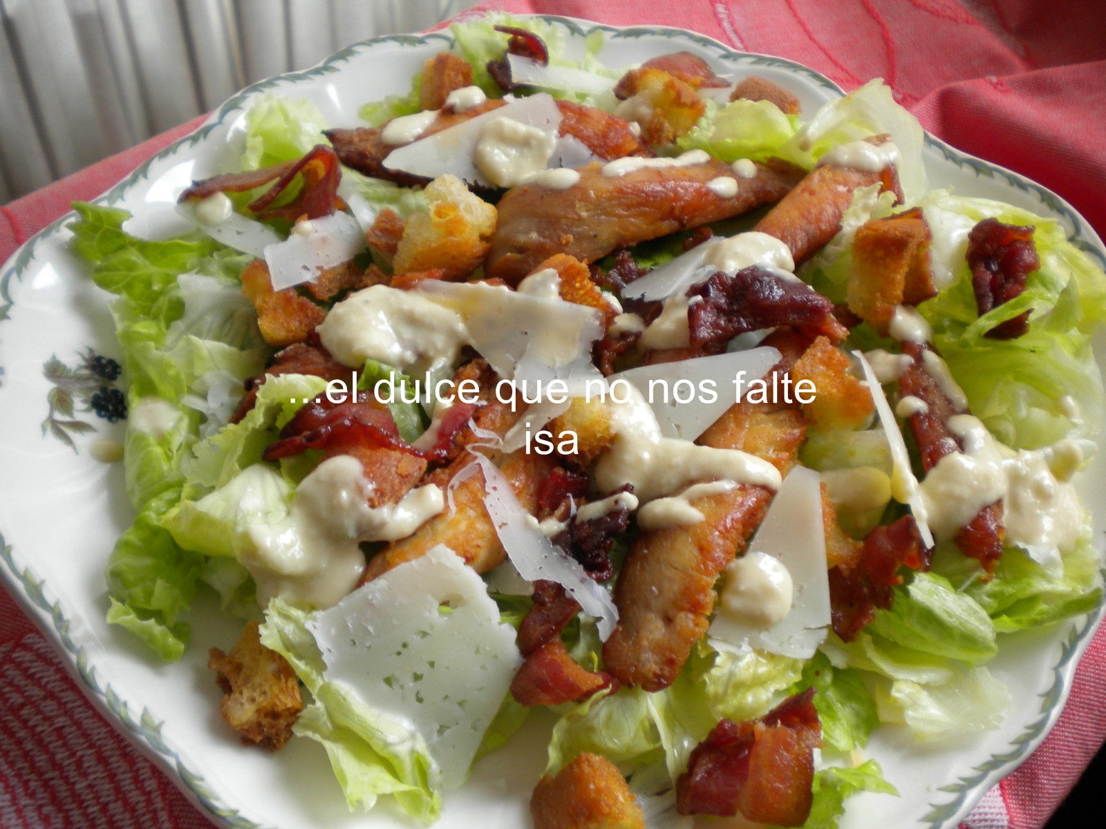 Ensalada Pollo