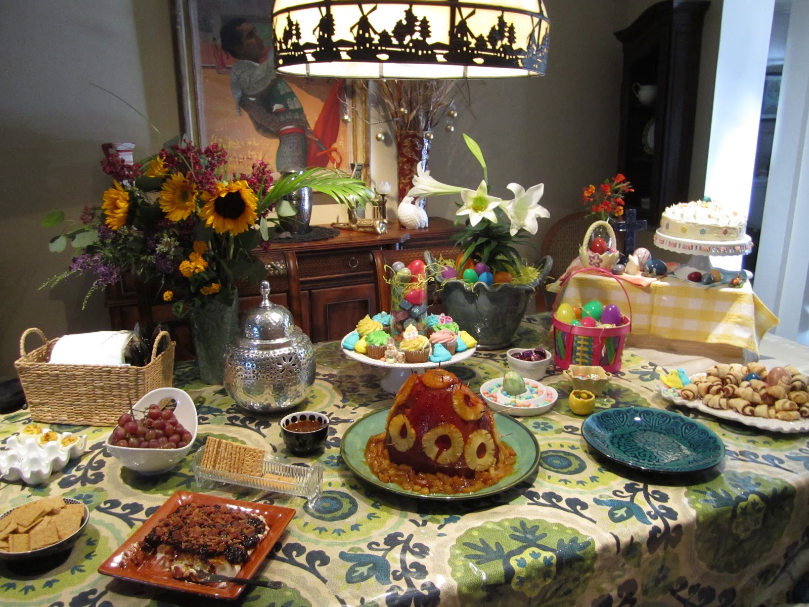 Interior Home Design Home Decorating Table Buffet Decoration