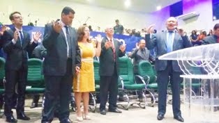 Aprestação do Pastor Supervisor Setor 17 Wilson da Silva Reis