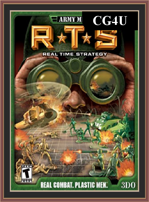 Army Men RTS Pc Game Cover | Army Men RTS Pc Game Poster