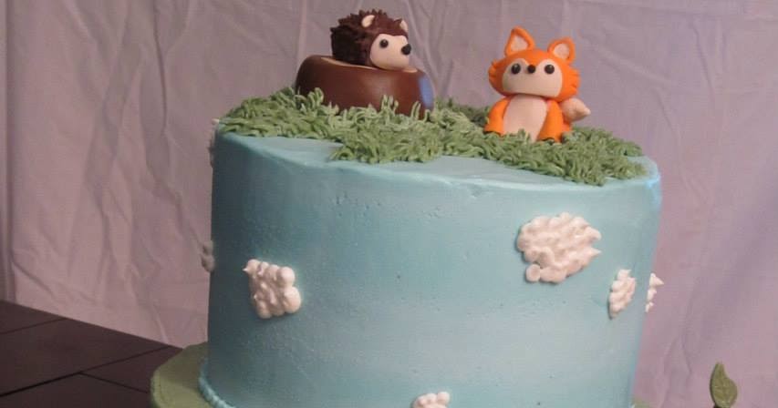 Living Room Decorating Ideas: Woodland Baby Shower Cake Ideas
