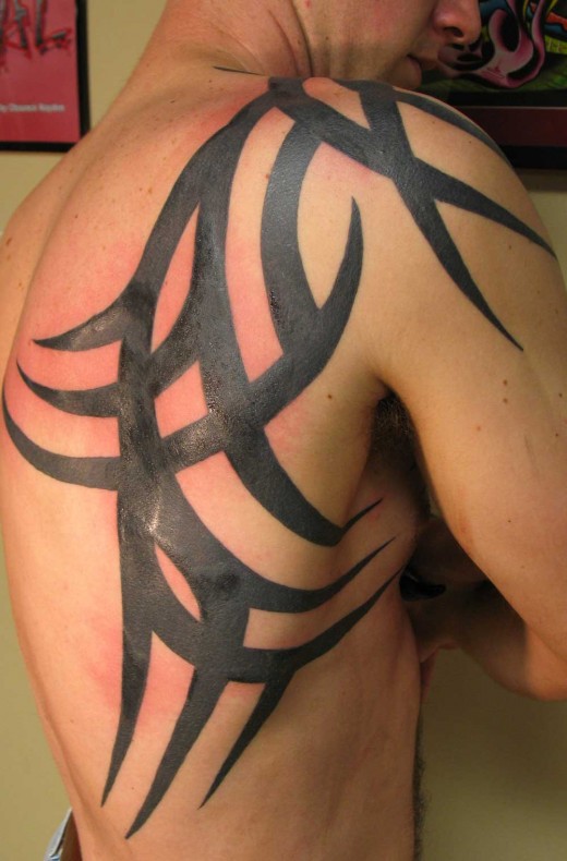 Back Shoulder Tattoo Designs Collection of 201112