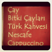 Turkish Coffee Sign