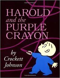 Harold and the Purple Crayon, a fun and creative storybook by Crockett Johnson
