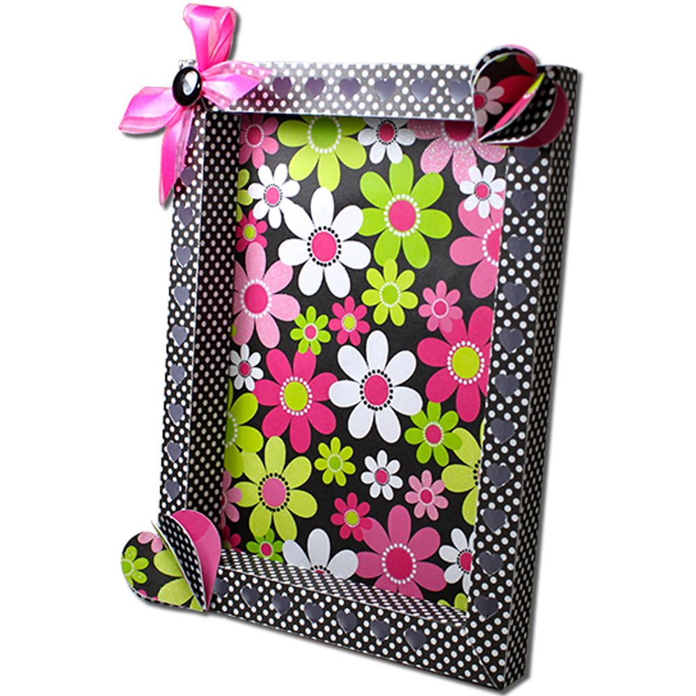 JMRush Designs 3D Heart 4x6 Photo Frame