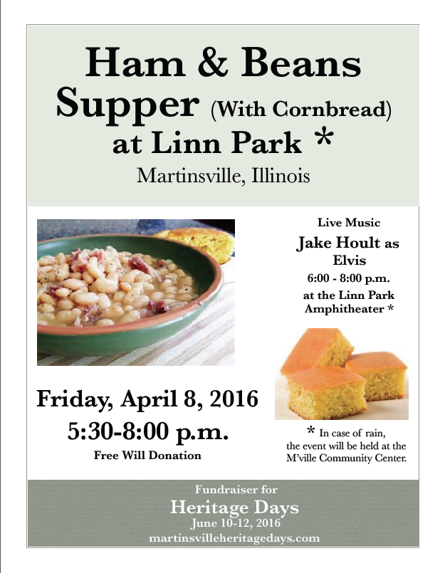 Shalom In The Wilderness Ham & Bean Supper & Other Fundraising