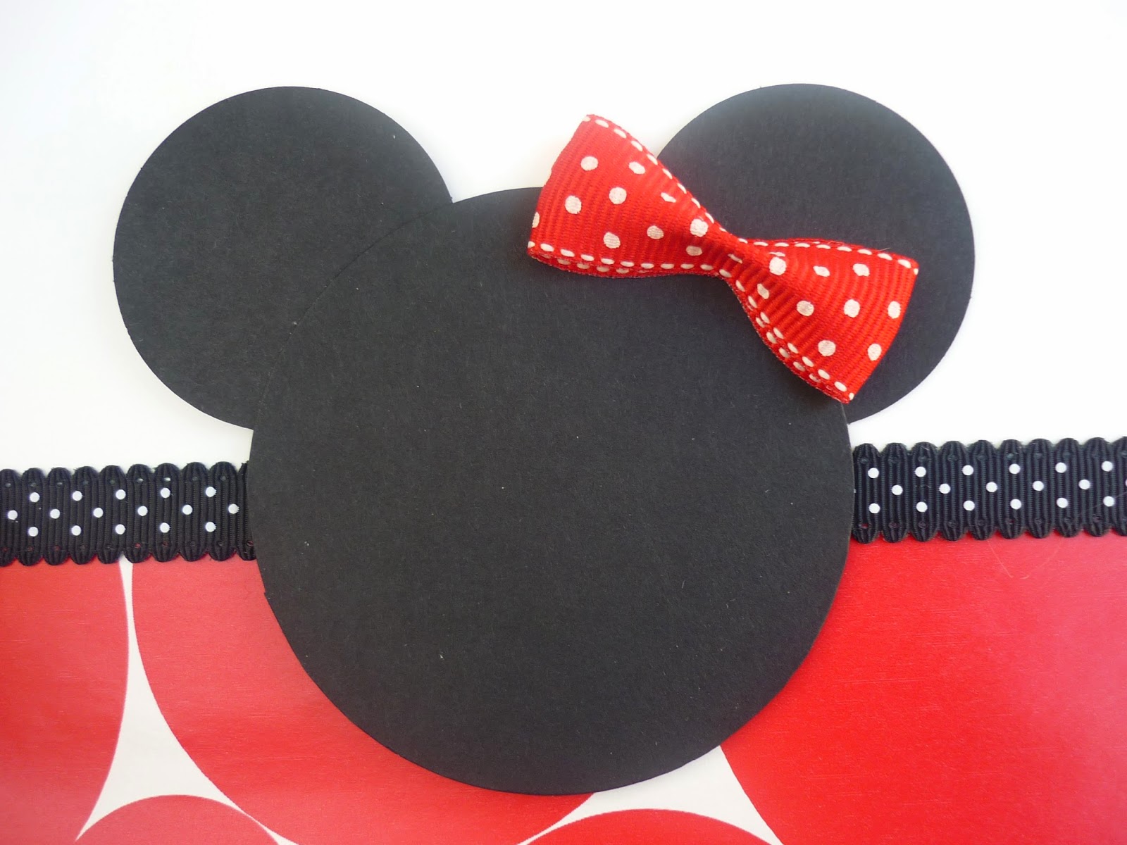 Minnie Mouse favor bag