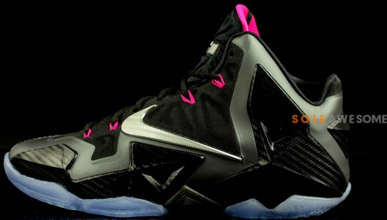 New Nike Lebron 11 White Black Red 616175 001