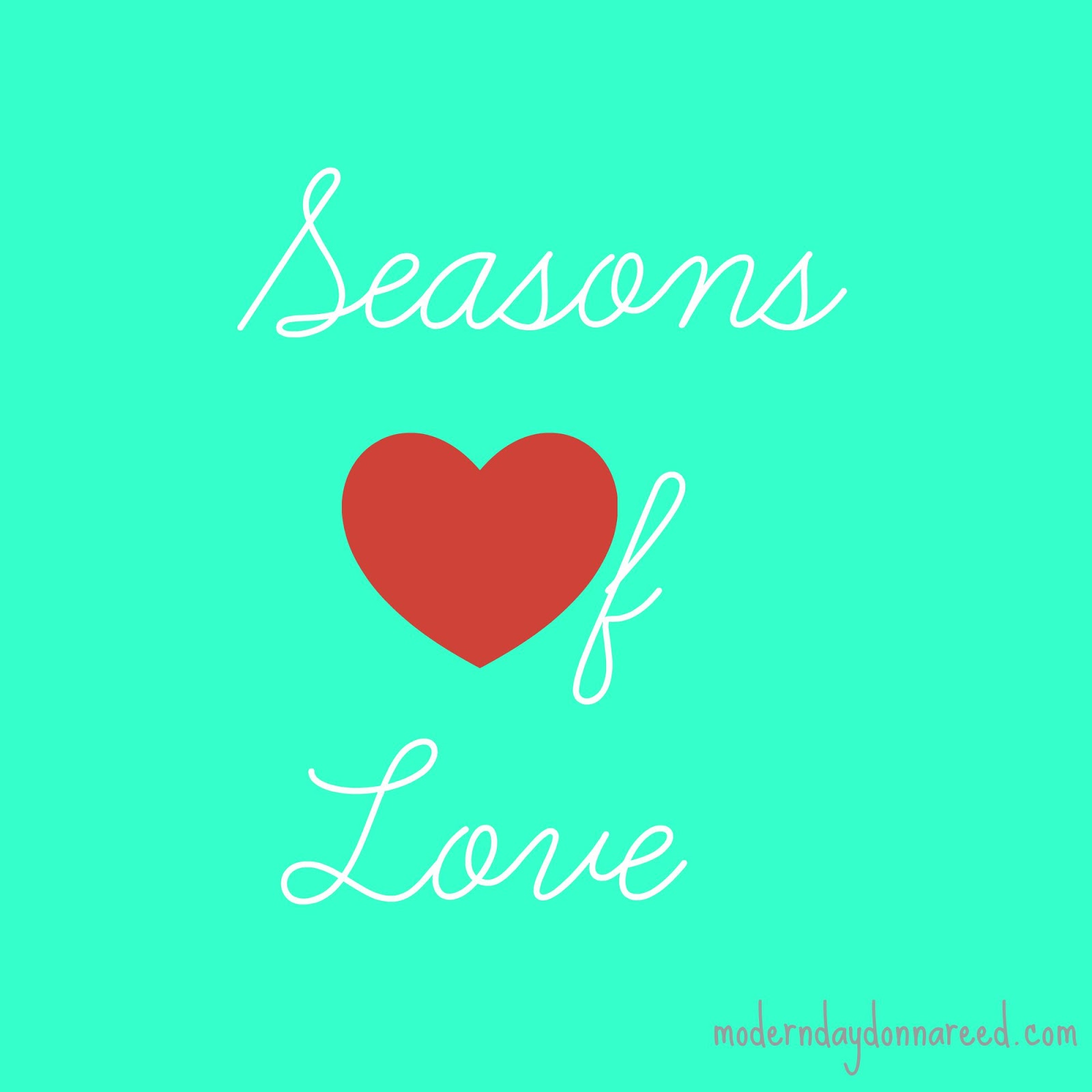 Seasons of Love Confessions of a StayAtHome Mom