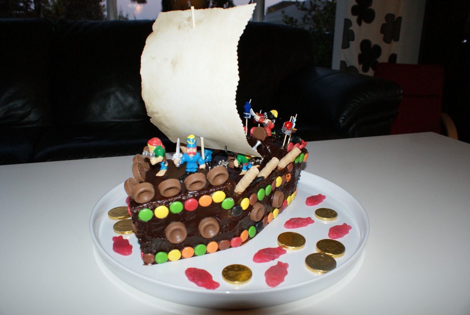 Sjørøverskute Kake Bilde