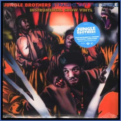 Jungle Brothers ‎- Straight Out The Jungle: Instrumental Show Vinyl (1988) (320 kbps)