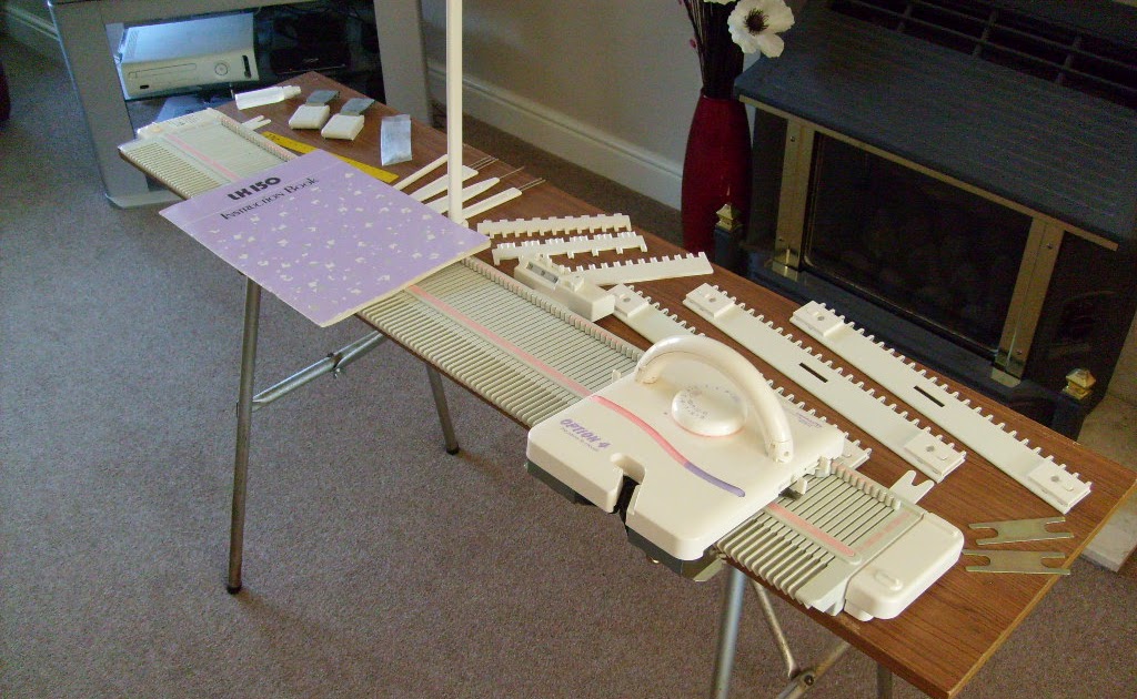 Adventures with Machine Knitting My "New" Option 4/LK150