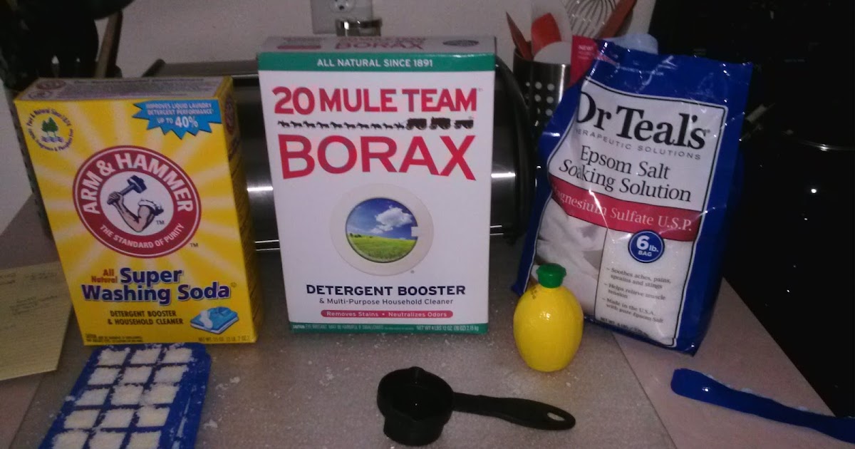 She and He Home DIY dishwasher tabs