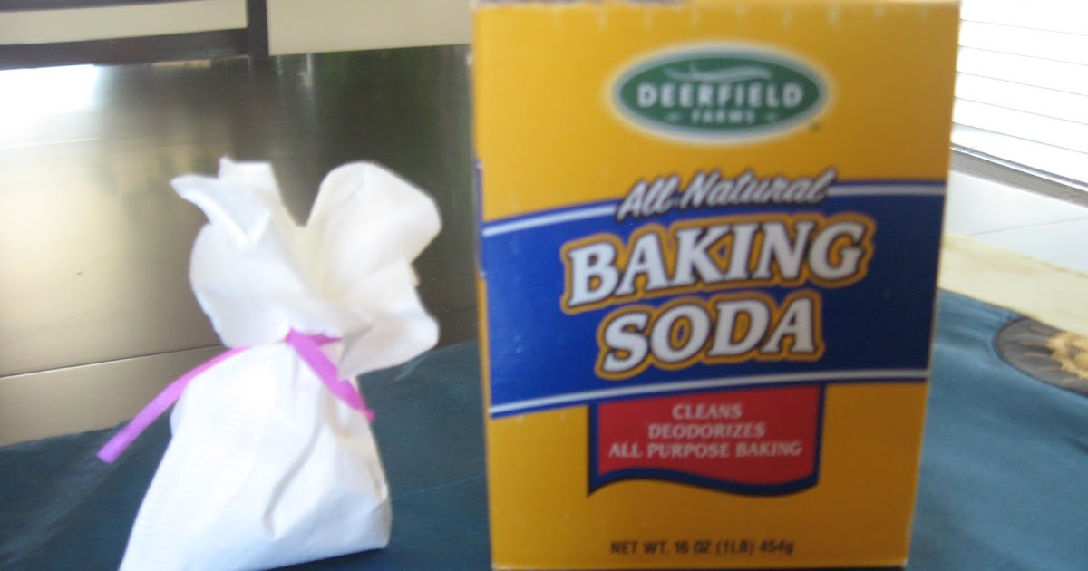 Sisters with Stuff Make Baking Soda Sachets to put in stinky shoes or