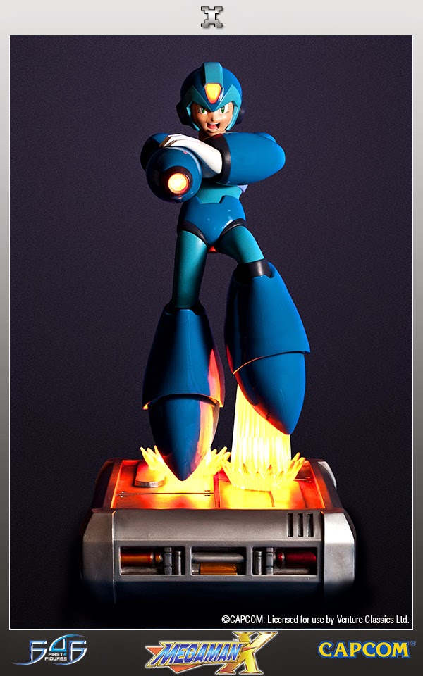 Rockman Corner First 4 Figures Mega Man X Statue Now Available to Preorder