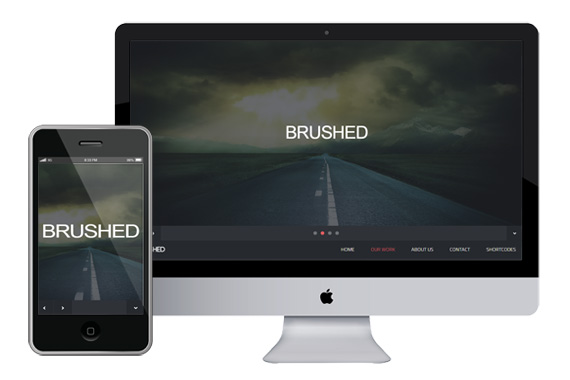 Brushed Responsive Html5 Template Brushed Responsive Html5 Template