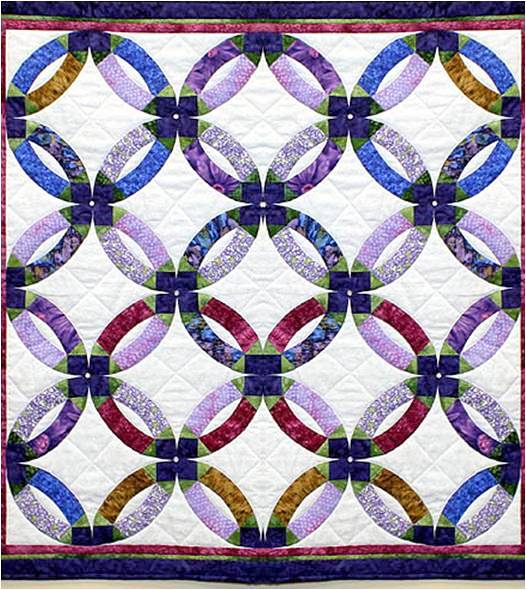A Beautiful Romance: The Double Wedding Ring Quilt - Suzy Quilts