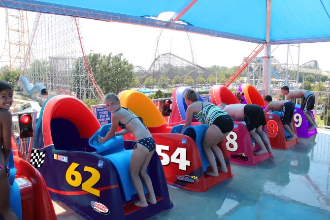newsplusnotes nascar coming to a water park near you cedar creek flyers