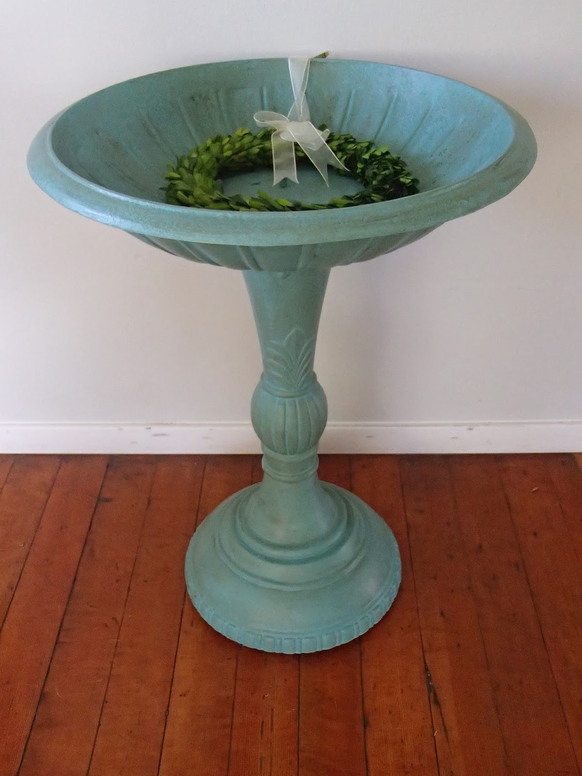 D.D.'s Cottage and Design Metal Bird Bath ReDo
