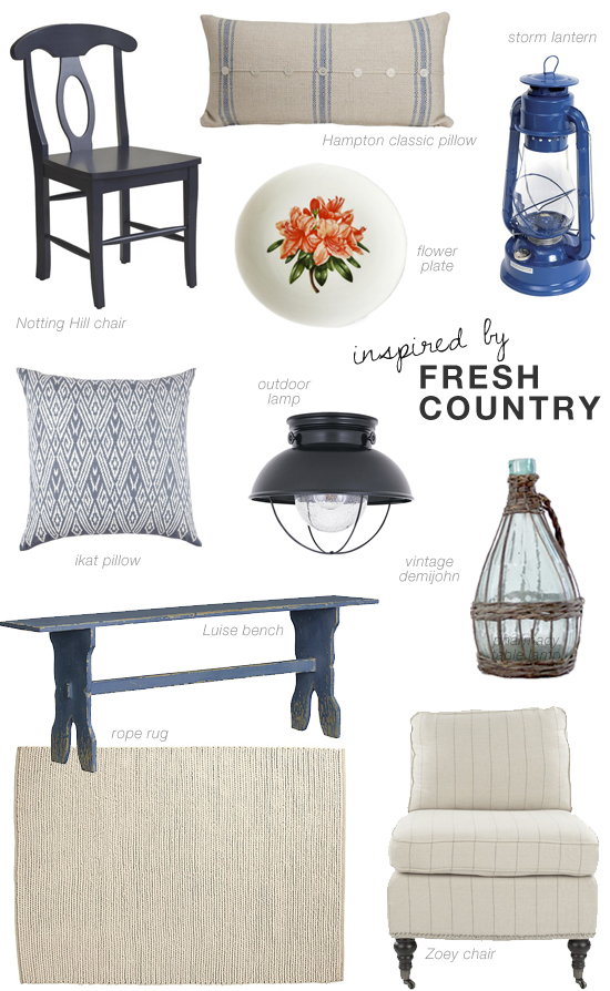Inspiring interiors with a fresh mediterranean country vibe shopping suggestions