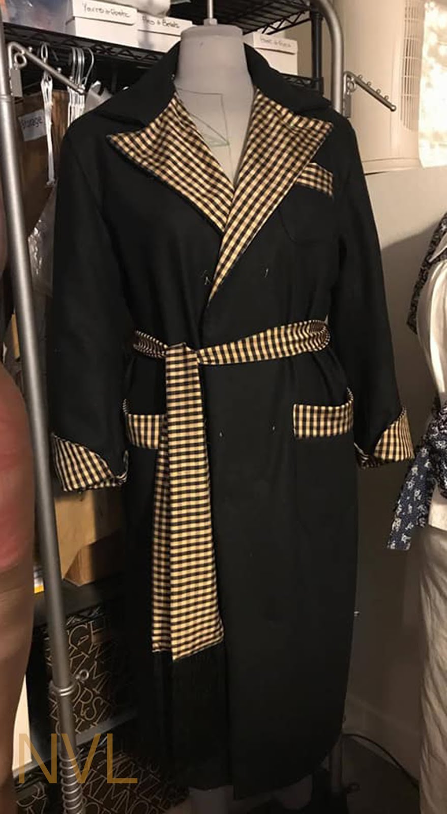 NewVintageLady The lounging jacket from The Invisible Man