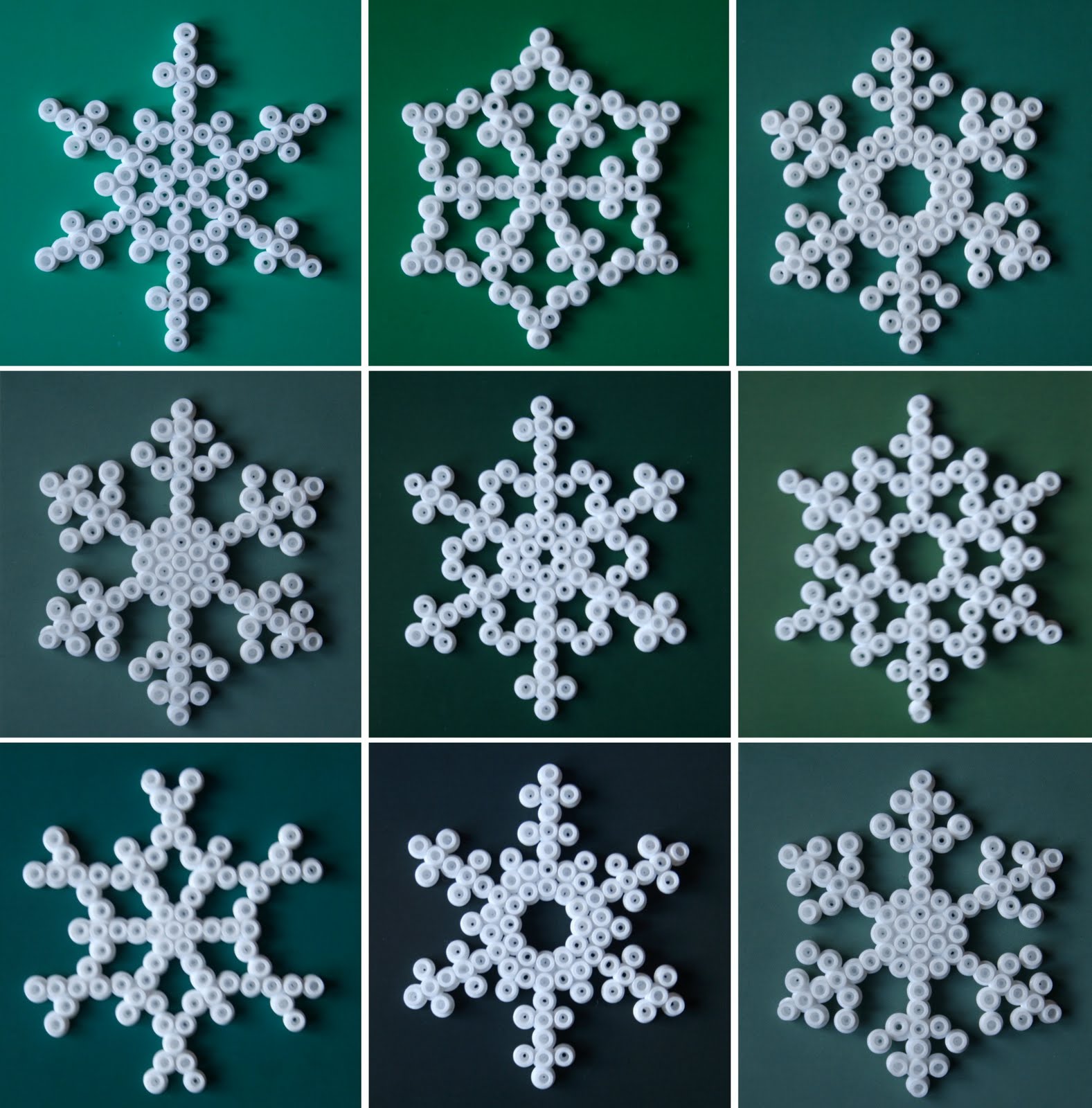 heodeza: Homemade snowflakes