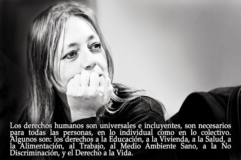 Derechos Humanos Integrales  El blog de Lilia Tiki Marchesini