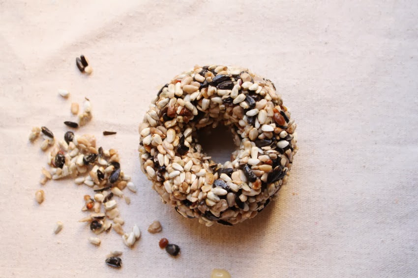 corner blog donut pan idea no. 59 bird seed rings