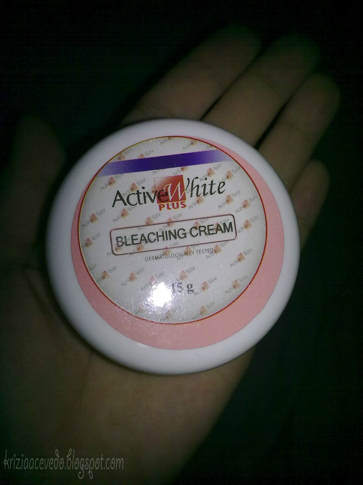 Thumbelisha's Corner Active White Plus Bleaching Cream Review