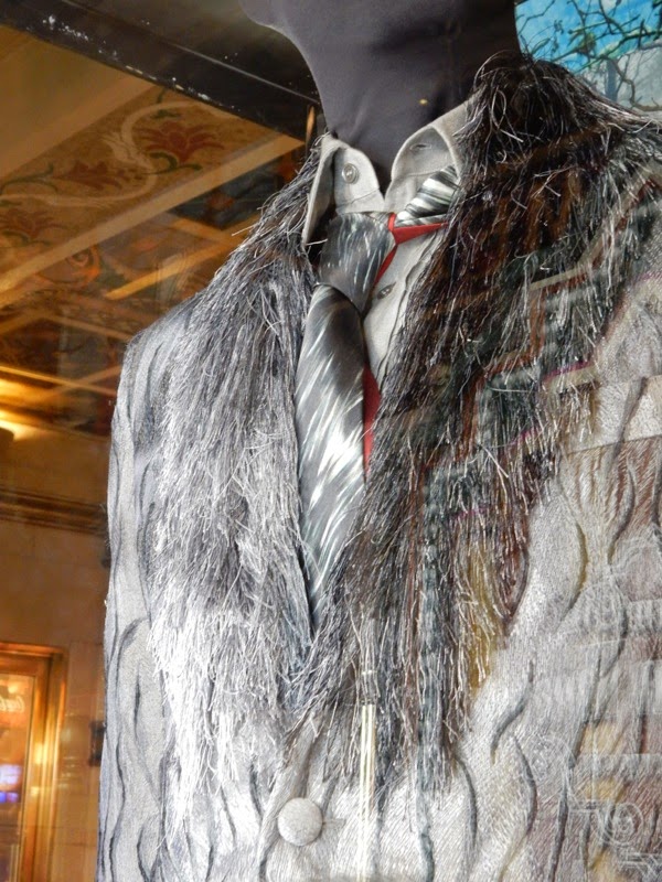 Into the Woods The Wolf costume detail Wolf Into the Woods costume detail