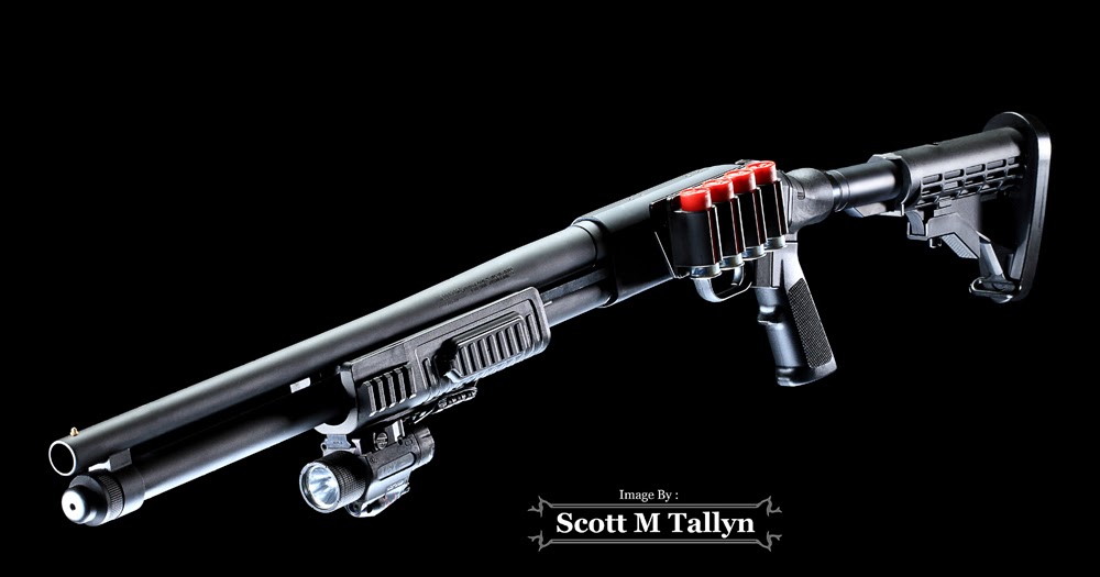 gunshots photography mossberg 590 flex tactical shotgun mossberg 500 light