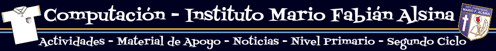 Computación - Instituto Mario Fabián Alsina