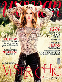 Vanessa Paradis Woman Spain Magazine cover February 2014 HQ Scans Magazine cover : Vanessa Paradis Magazine Photoshoot Pics on Woman Magazine Spain February 2014 Issue