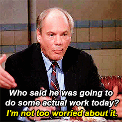 Image result for seinfeld gif no i never had a job