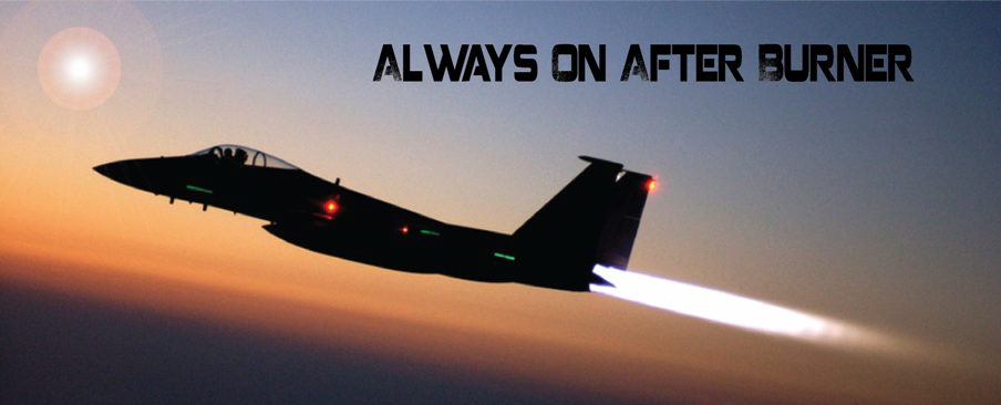 Always On Afterburner Air Force Fighter Pilot ZR1 Vette Vs Jet