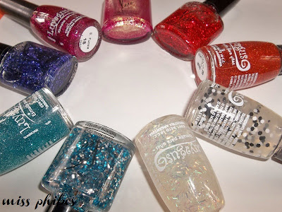 Esmaltes glitters