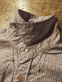 engineered garments 19th century BD shirt tattersall