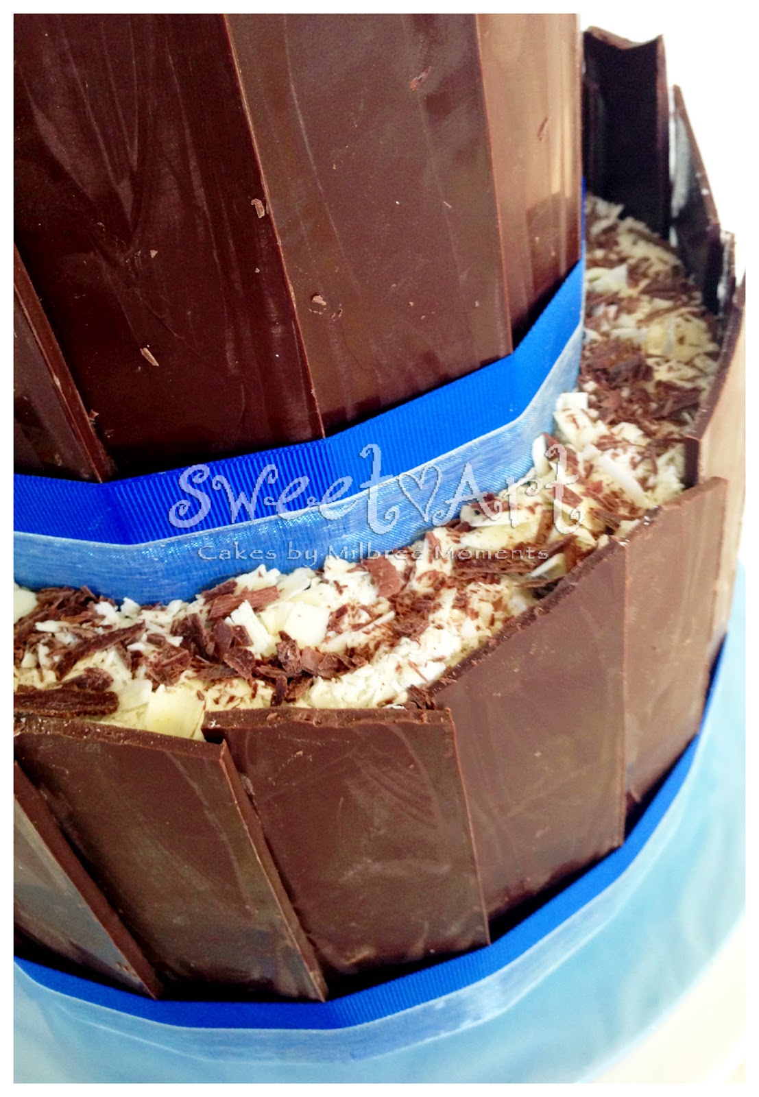 Sweet Art Cakes by Milbreé Moments Chris' 40th Birthday Chocolate Cake