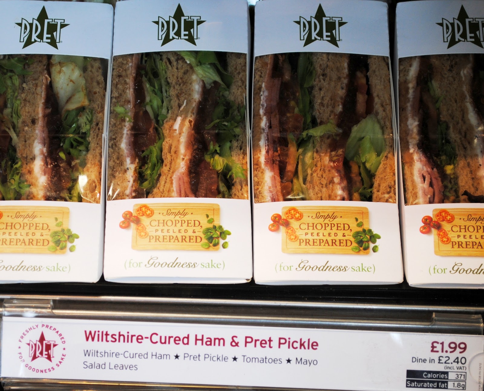 A Coffeeholic's Travel Tale Healthy Sandwiches and Wraps Pret A Manger