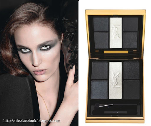 Ултра модерен грим оушени очи YSL