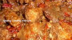 resep masakan indonesia oseng-oseng mercon spesial khas jogja praktis, mudah, enak, lezat
