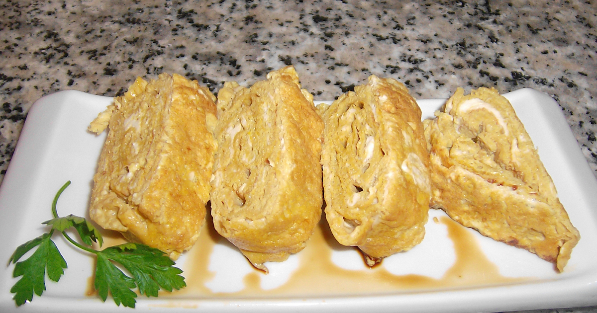 Recetario de Azaera Tomagoyaki (tortilla japonesa)