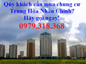 Bán chung cư Trung Hòa Nhân Chính